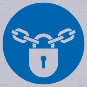 Mandatory: Keep locked